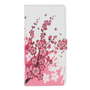 Plånboksfodral för Samsung Galaxy A20e - Rosa Blommor