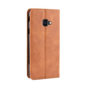 Plånboksfodral för Samsung Galaxy Xcover 4/4s - Brun