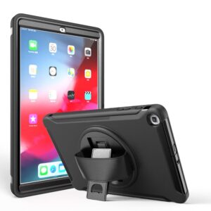Skal med Inbyggt Stativ för Samsung Galaxy Tab A 10.1" 2019 - Svart