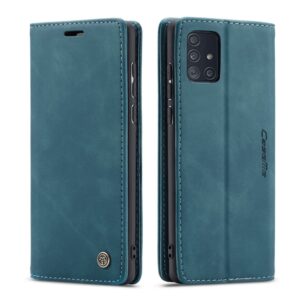 CASEME 013 Series Plånboksfodral för Samsung Galaxy A71 - Grön