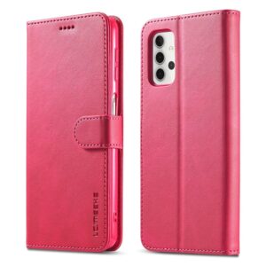 LC.IMEEKE Plånboksfodral för Galaxy A32 5G - Rosa