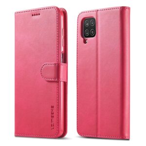 LC.IMEEKE Plånboksfodral för Galaxy A12 5G - Rosa