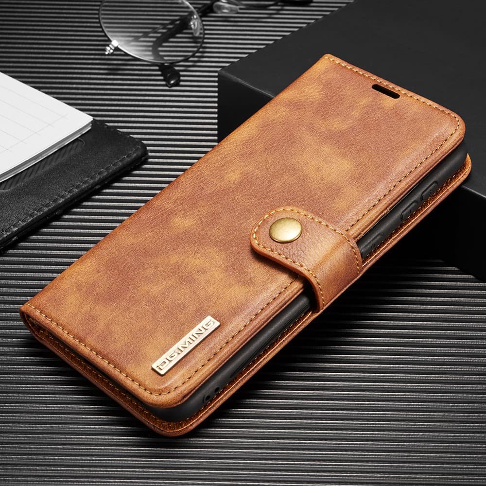 DG.MING 2-in-1 Fodral för Samsung Galaxy S21 Plus 5G - Brun