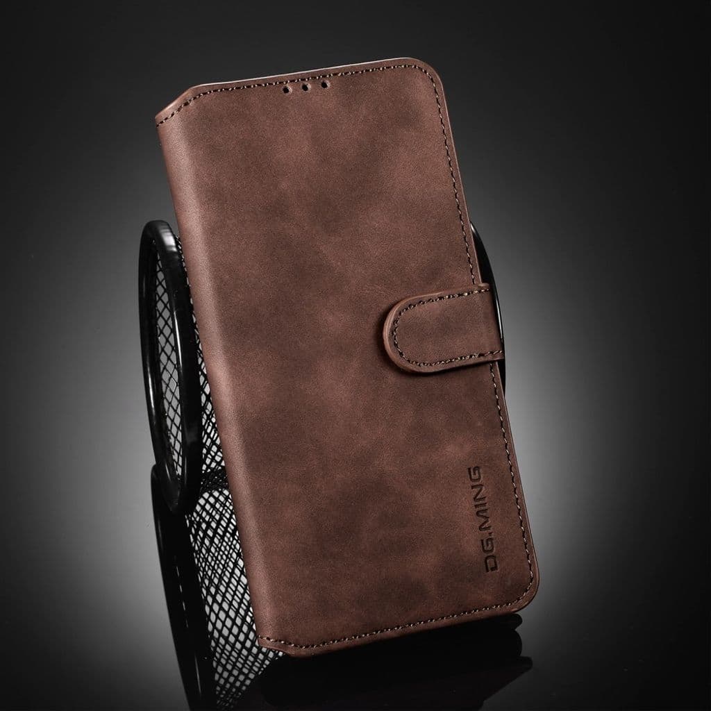 DG.MING Samsung Galaxy S21 4G, 5G fodral - Coffee - Bild 8