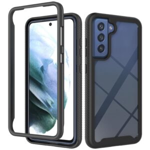 Stöttålig Samsung Galaxy S21 FE hybridskal - Svart
