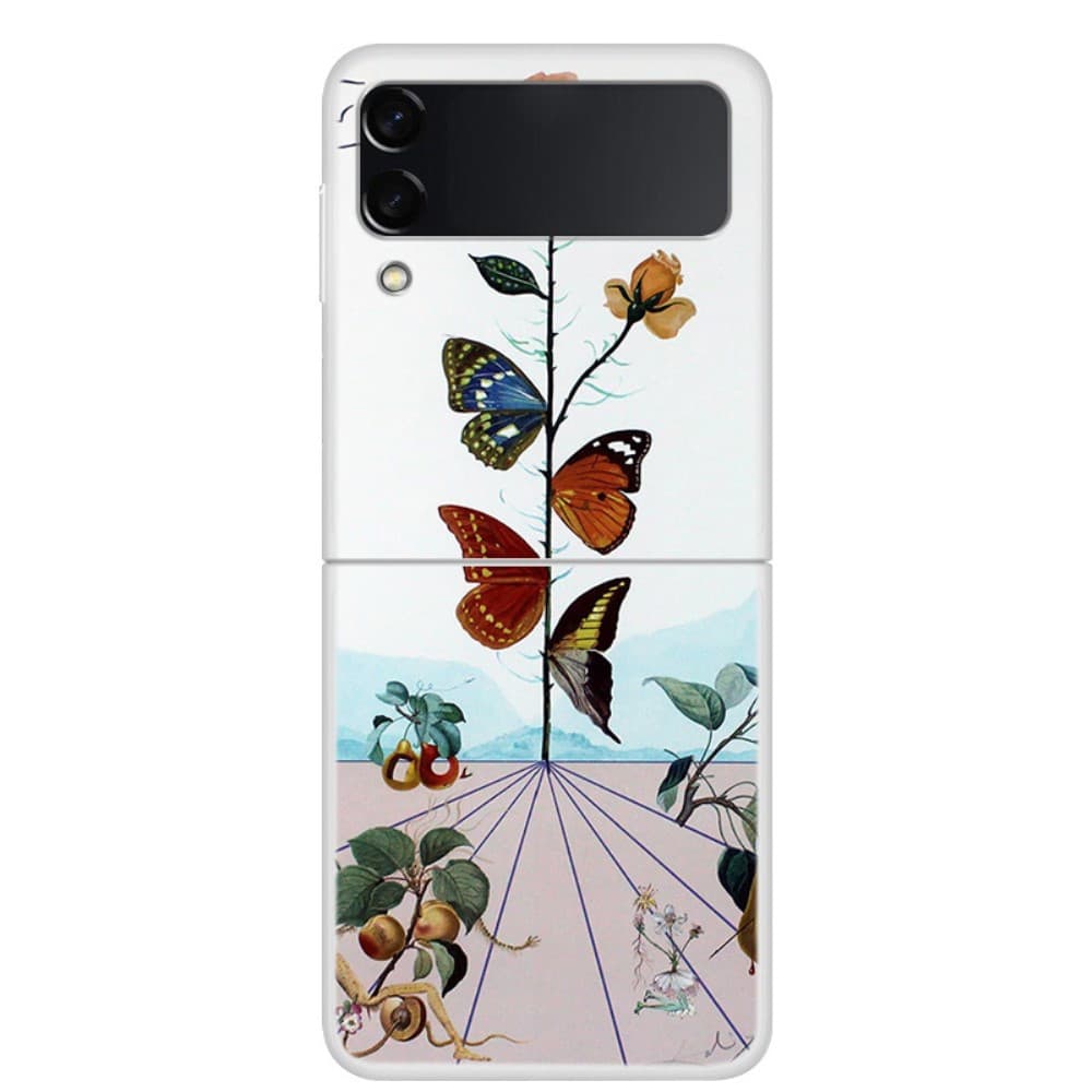 Samsung Galaxy Z Flip3 5G mobilskal - Butterfly Flower