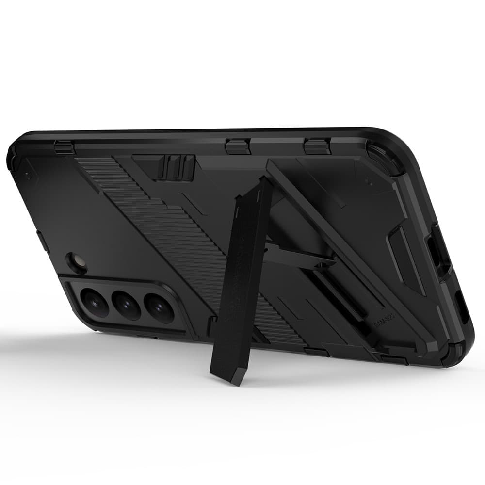 Samsung Galaxy S22 5G mobilskal med ett stativ - Svart - Bild 2