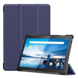 Lenovo Tab M10 Gen 1 Tri-Fold Fodral med stöd - Mörkblå