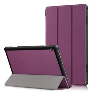 Lenovo Tab M10 Gen 1 Tri-Fold Stativ Fodral - Lila