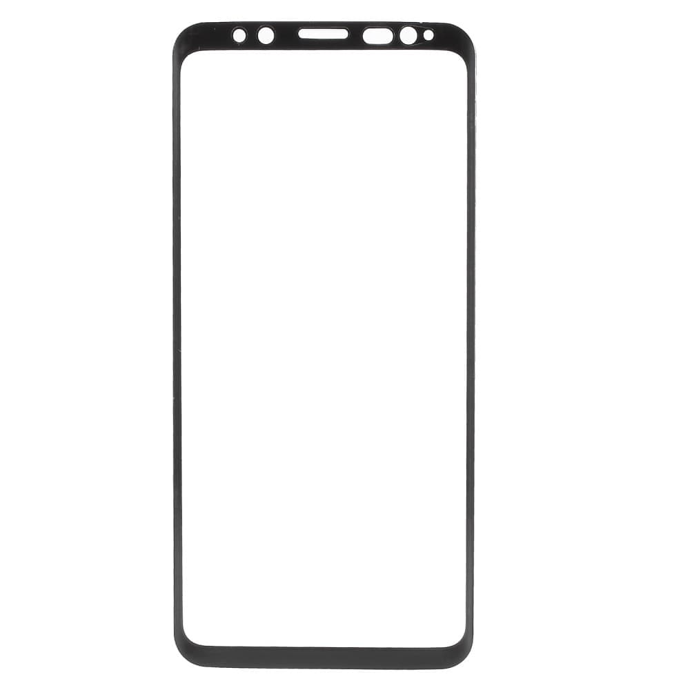 Heltäckande Skärmskydd i härdat glas till Samsung Galaxy S9 - Svart