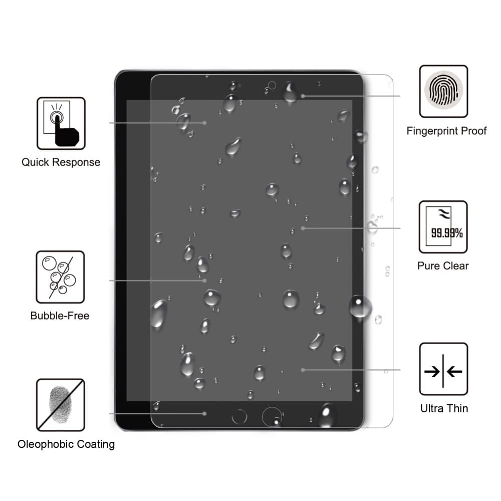 SiGN Skärmskydd Härdat Glas för iPad 10.2" 2019/2020/2021