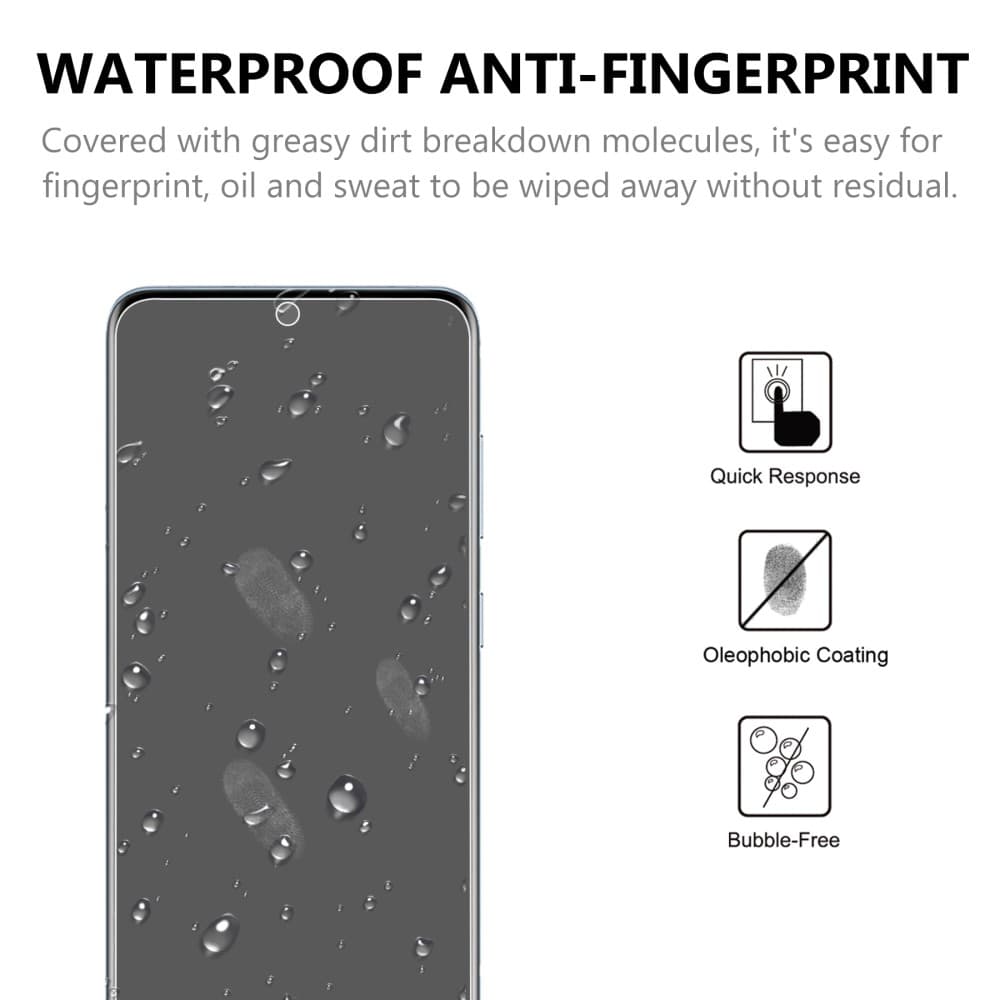 Samsung Galaxy S21 FE skärmskydd i härdat glas