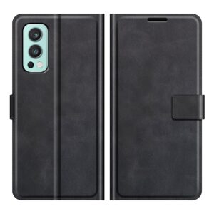 Oneplus Nord 2 5G premium plånboksfodral - Svart