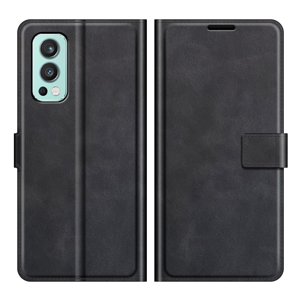 Oneplus Nord 2 5G premium plånboksfodral - Svart