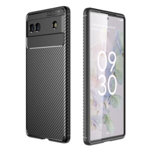 Reptåligt Google Pixel 6a TPU-skal - Svart