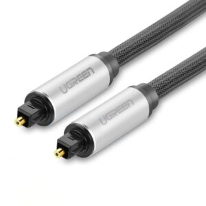 Ugreen Toslink Optisk Audiokabel 2m - Grå