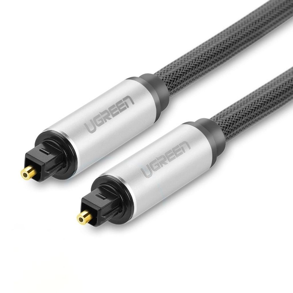 Ugreen Toslink Optisk Audiokabel 2m - Grå