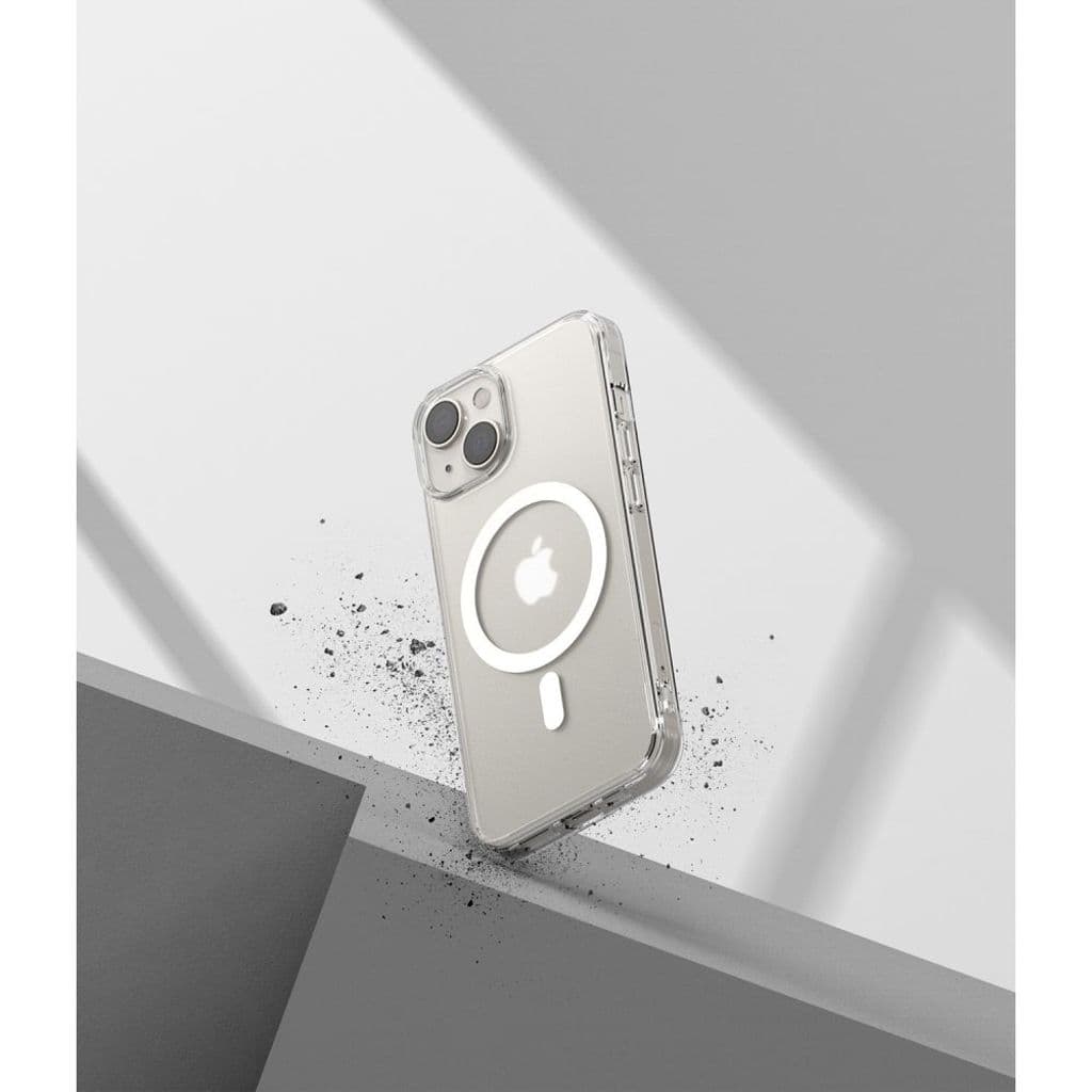 Ringke Fusion MagSafe Skal till iPhone 14 Plus - Matt transparent - Bild 5