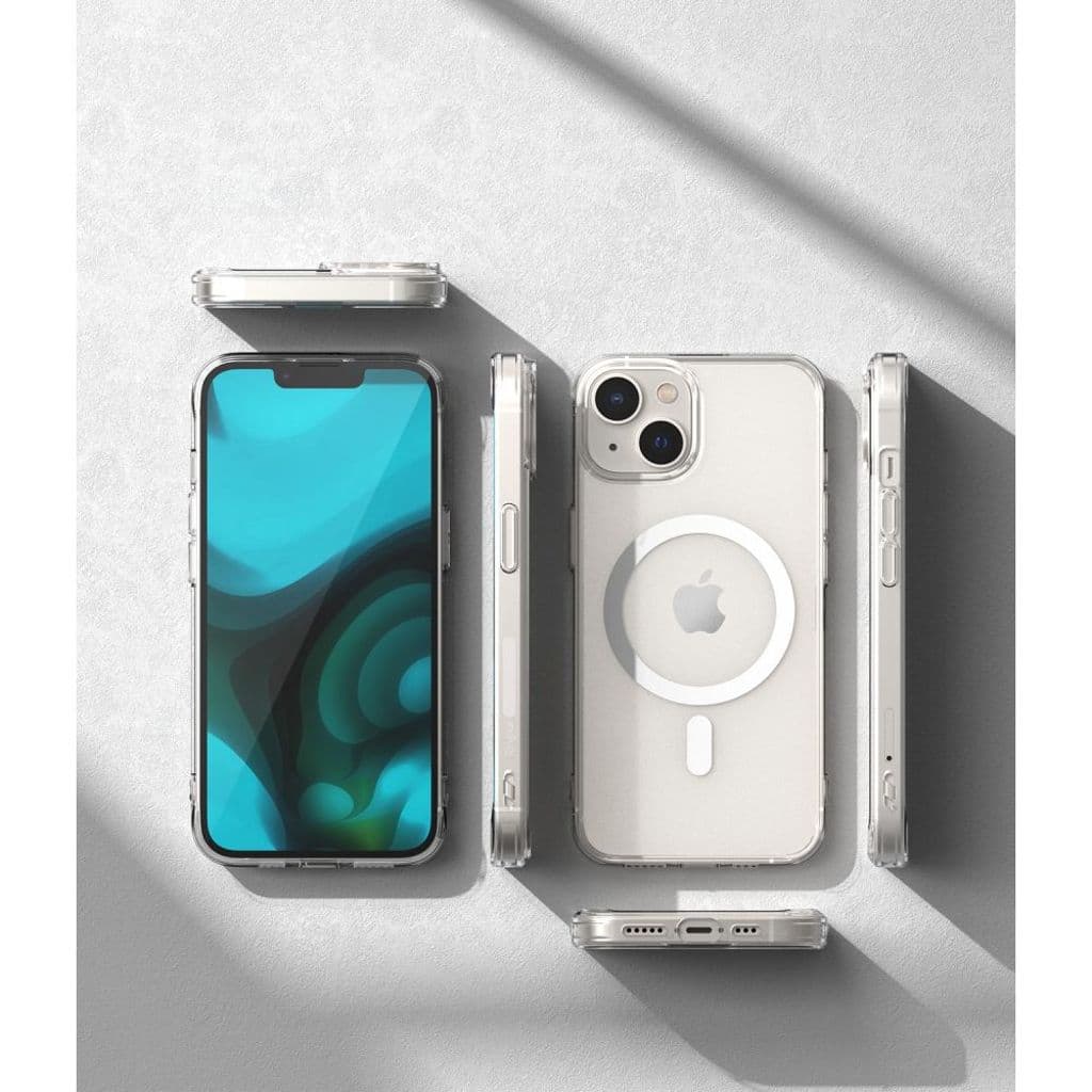 Ringke Fusion MagSafe Skal till iPhone 14 Plus - Matt transparent - Bild 6