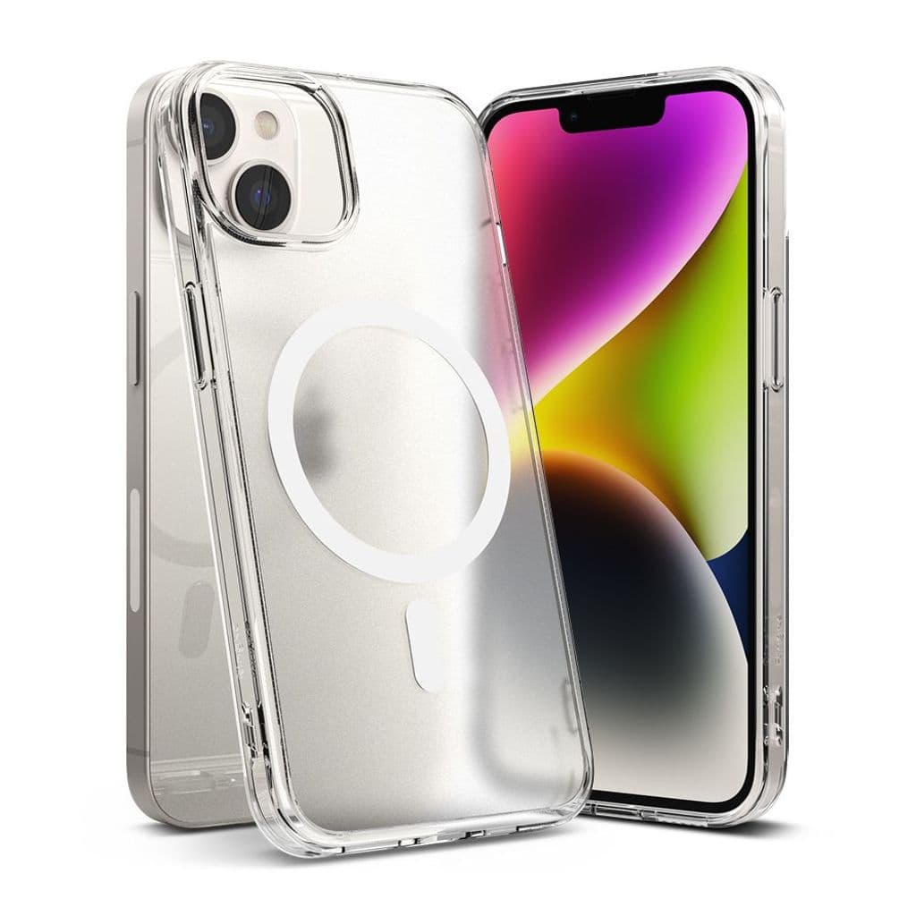 Ringke Fusion MagSafe Skal till iPhone 14 Plus - Matt transparent