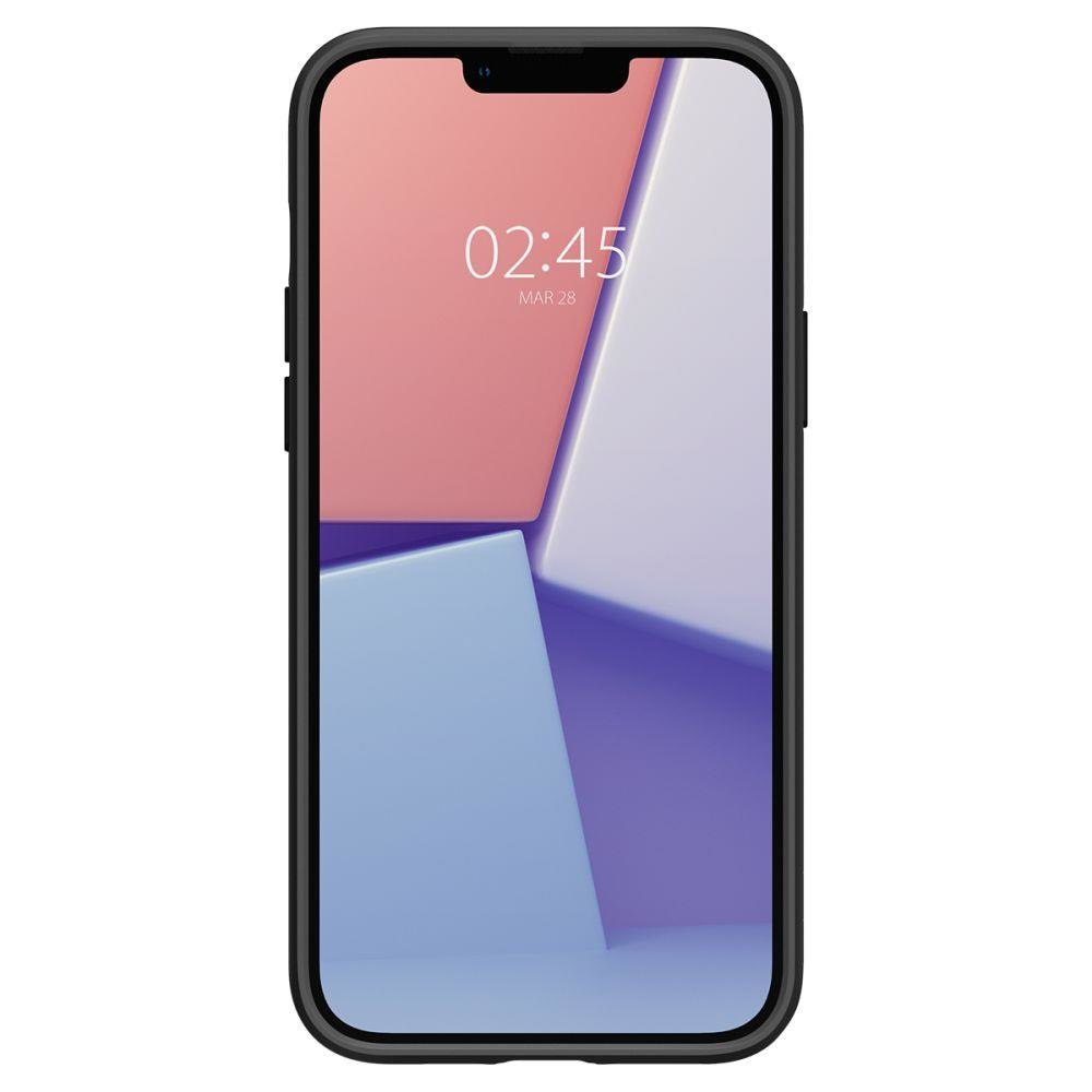Spigen Liquid Air Skal för iPhone 14 - Matt Svart - Bild 2