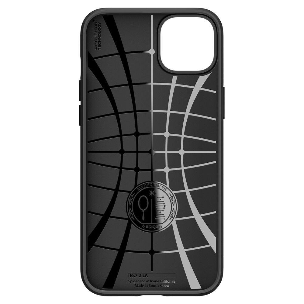 Spigen Liquid Air Skal för iPhone 14 - Matt Svart - Bild 4