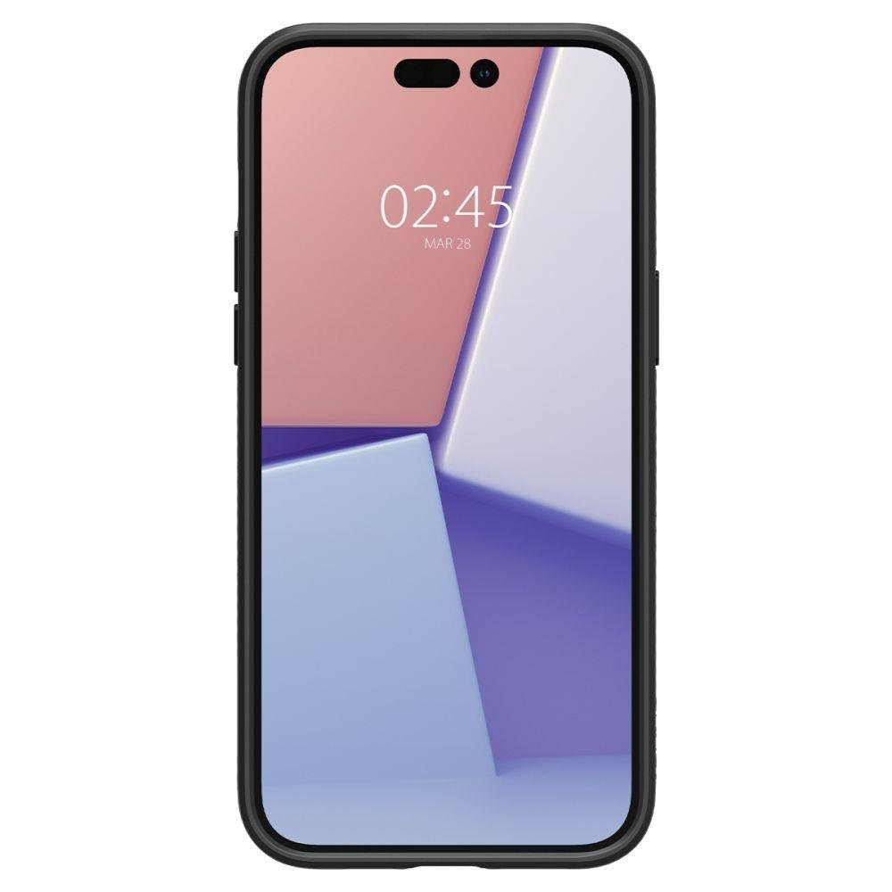 Spigen Liquid Air Skal för iPhone 14 Pro - Matt Svart - Bild 3