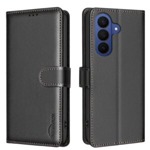 BINFEN COLOR Samsung Galaxy A37 5G Plånboksfodral med RFID-skydd - Svart