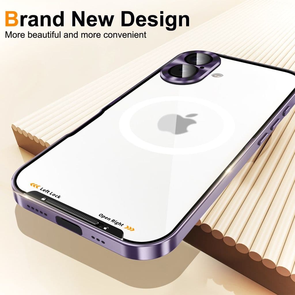 iPhone 16 MagSafe Skal - Lila