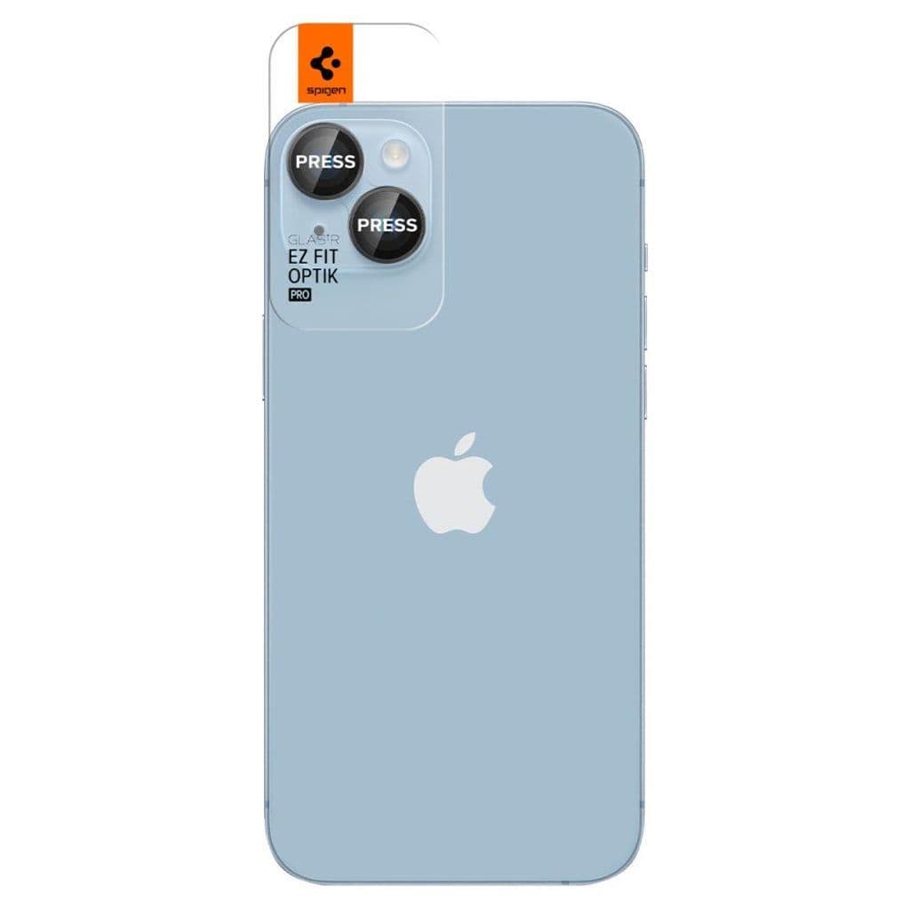 Spigen Glas.tR EZ Fit Optik 2-Pack Linsskydd till iPhone 14/Plus/15/Plus - Bild 15