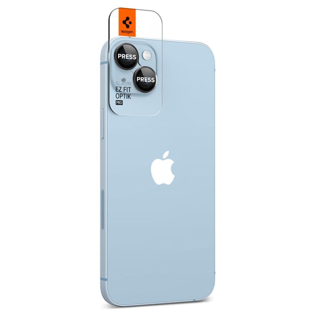 Spigen Glas.tR EZ Fit Optik 2-Pack Linsskydd till iPhone 14/Plus/15/Plus - Bild 13