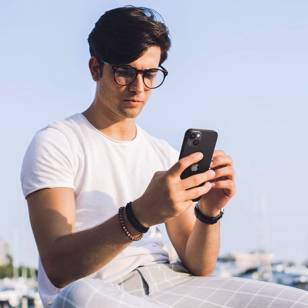Spigen Glas.tR EZ Fit Optik 2-Pack Linsskydd till iPhone 14/Plus/15/Plus - Bild 6