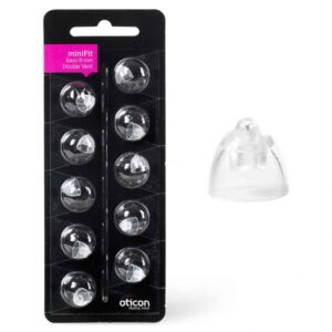 Oticon Dome Bass double minifit 8mm Modell Alta/Nera(10/frp)