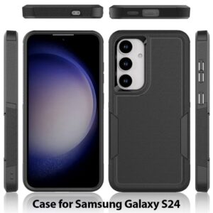 Samsung Galaxy S24 Stötsäkert skal - Svart