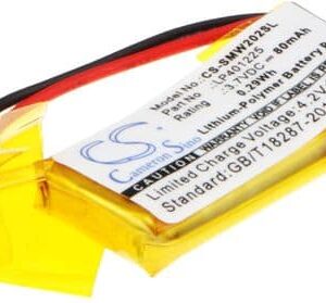 Batteri till Sony NWZ-W202 mfl