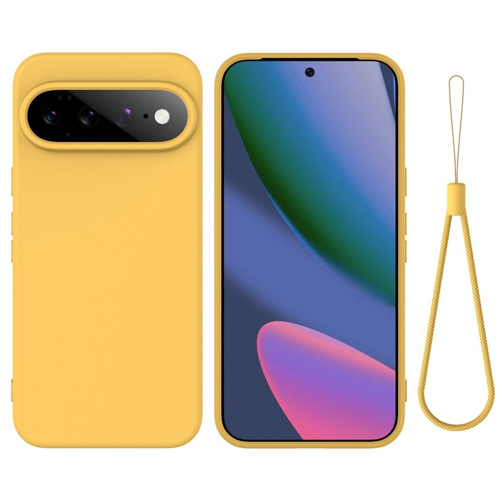 Google Pixel 11 Pro XL Silikon Skal - Gul
