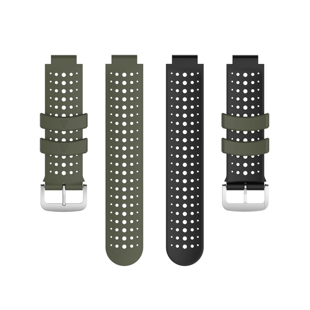 Garmin Forerunner 735XT/620/630/220/230/238 Tvåfärgat Klockarmband - Grön/Svart - Bild 5