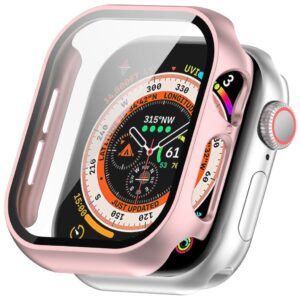 Apple Watch Series 11/10 42mm Skal med skärmskydd - Roséguld