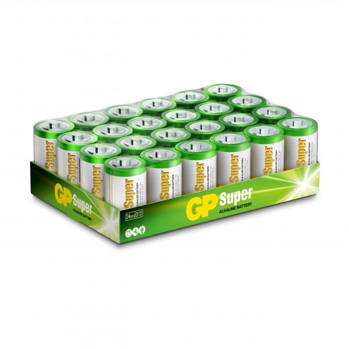 13A-S24/ LR20 batteri - 24 Pack