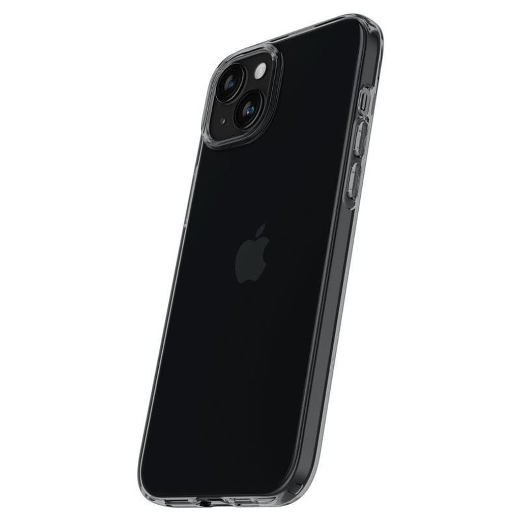 Spigen Crystal Flex Skal till iPhone 15 Plus - Grå/Transparent - Bild 6