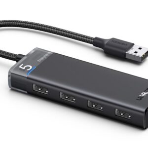 Ugreen USB-A Hub till 4x USB-A - Svart