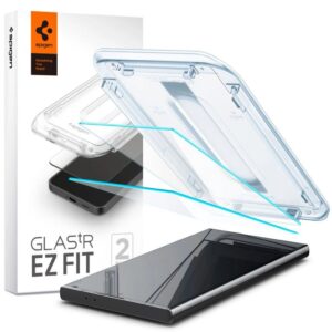 Spigen Glas.tR EZ Fit Skärmskydd 2-pack till Samsung Galaxy S24 Ultra