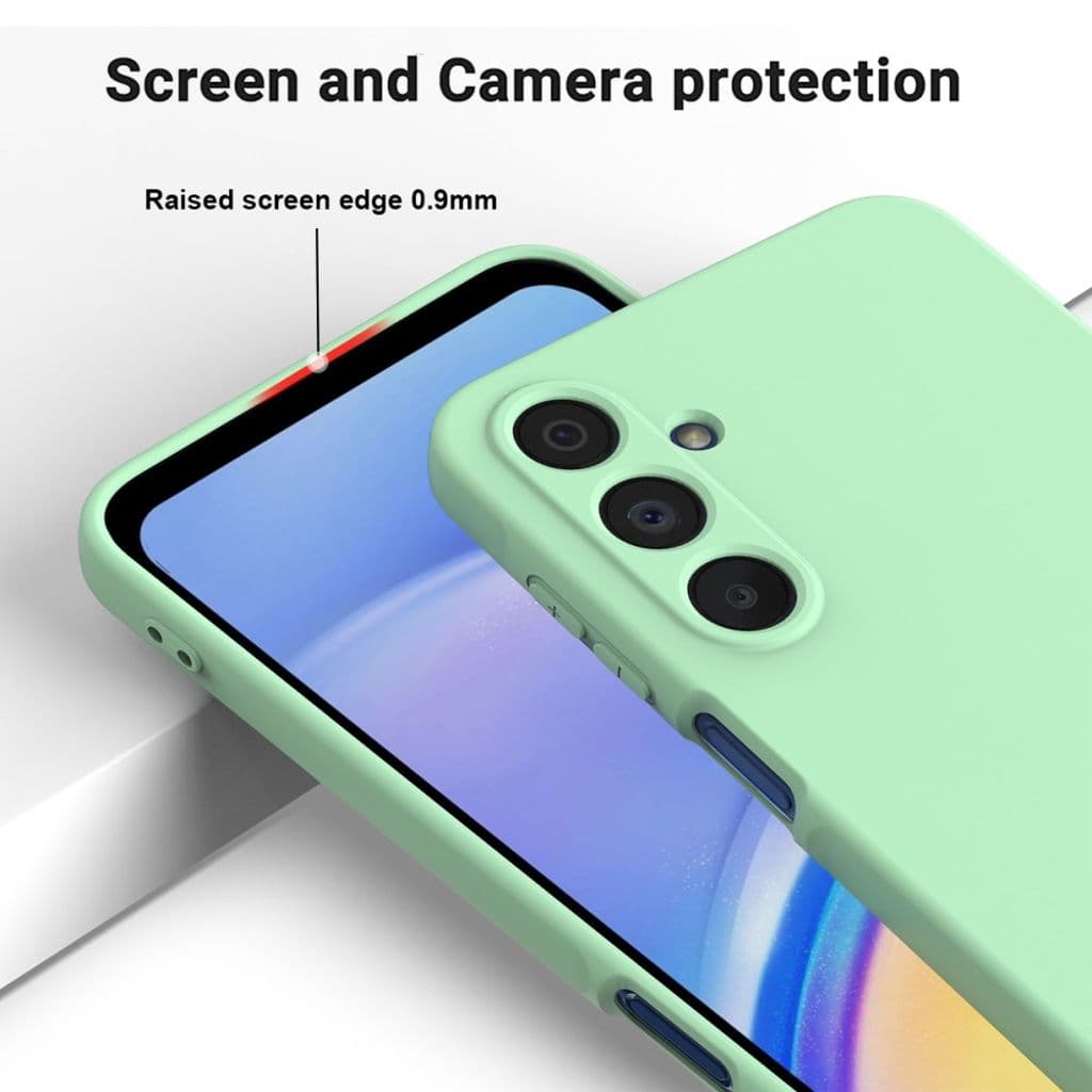 Samsung Galaxy A16 Silikonskal med handrem- Grön - Bild 4