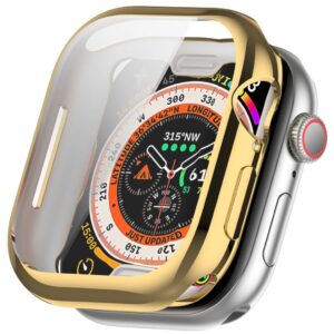 Apple Watch Series 11/10 42mm Skal med skärmskydd - Guld