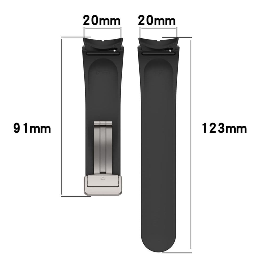 Samsung Galaxy Watch7 40 mm Armband i Silikon - ljusrosa