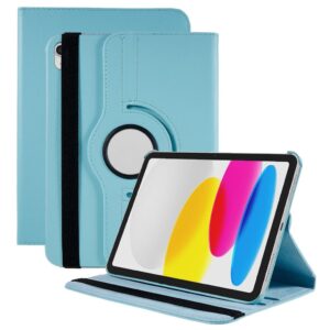 iPad A16 11" 2025/10,9" 2024 Fodral med roterbar ställ - Blå