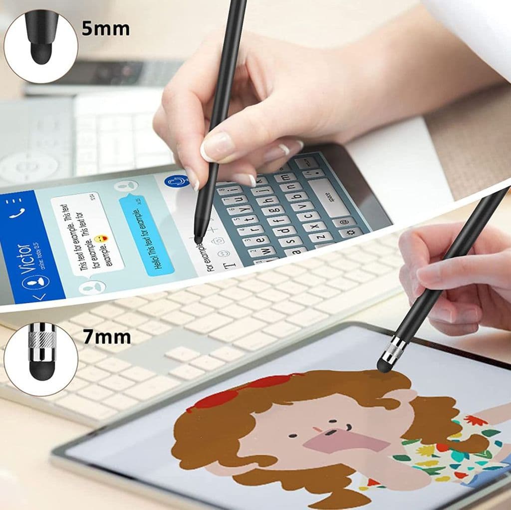 Tech-Protect Touch Stylus kapacitiv styluspenna – Svart - Bild 5