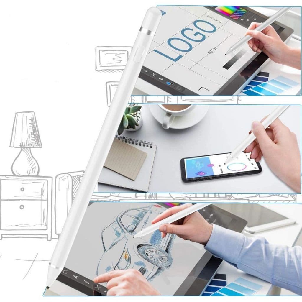 Tech-Protect Active Stylus - Vit - Bild 5