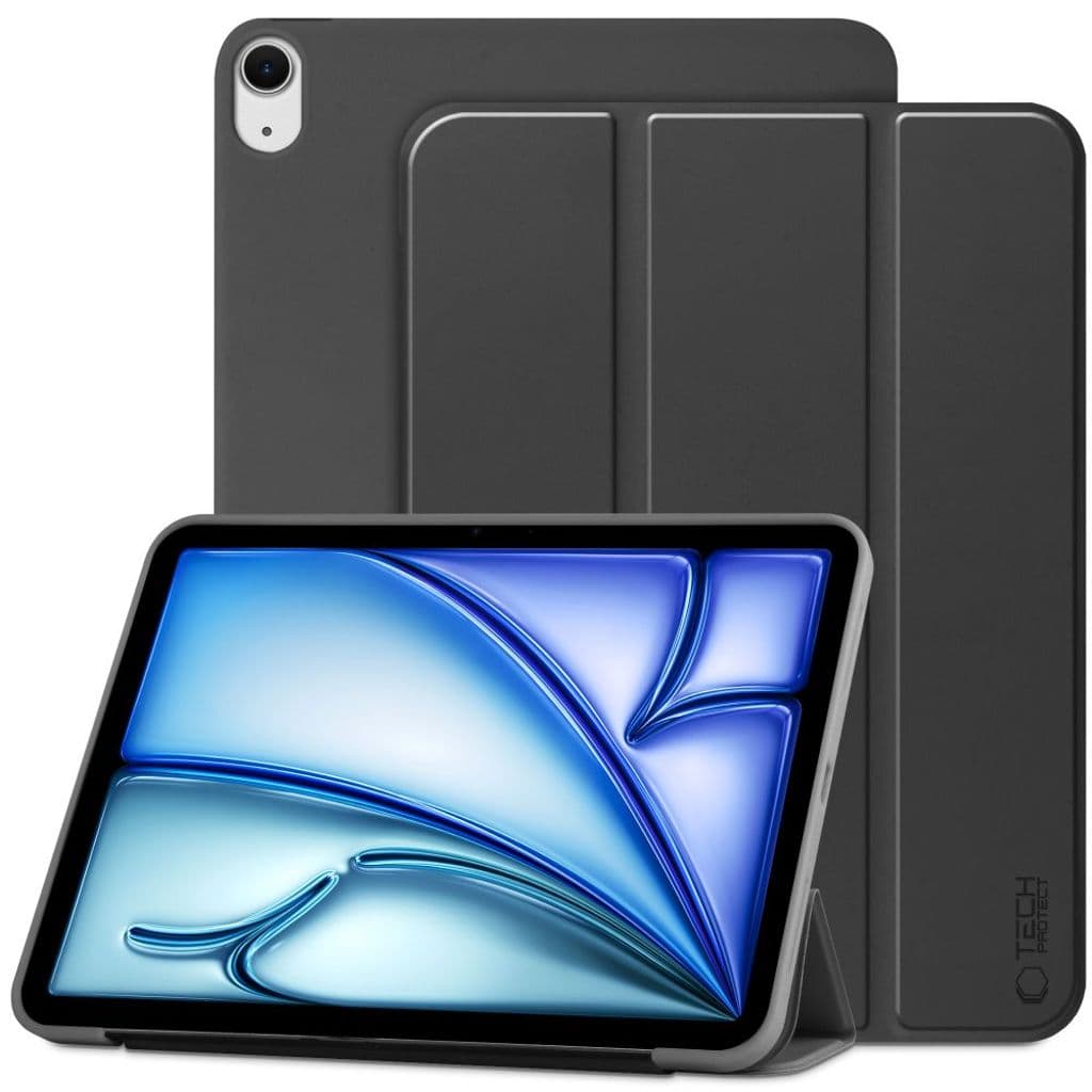 Tech-Protect Smartcase Fodral till iPad Air 10.9" 2020-2022 / 11" 2024 - Svart