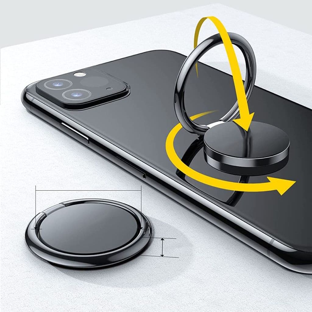 Tech-Protect Magnetisk ringhållare och stativ – Svart - Bild 7